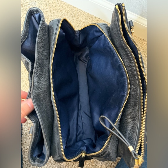 Coach leather shoulder bag black women’s leather bag with dust bag - Picture 5 of 8